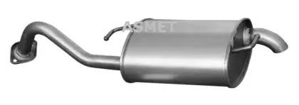 20.036 ASMET Глушитель выхлопных газов конечный 20.036 ASMET Глушитель выхлопных газов конечный